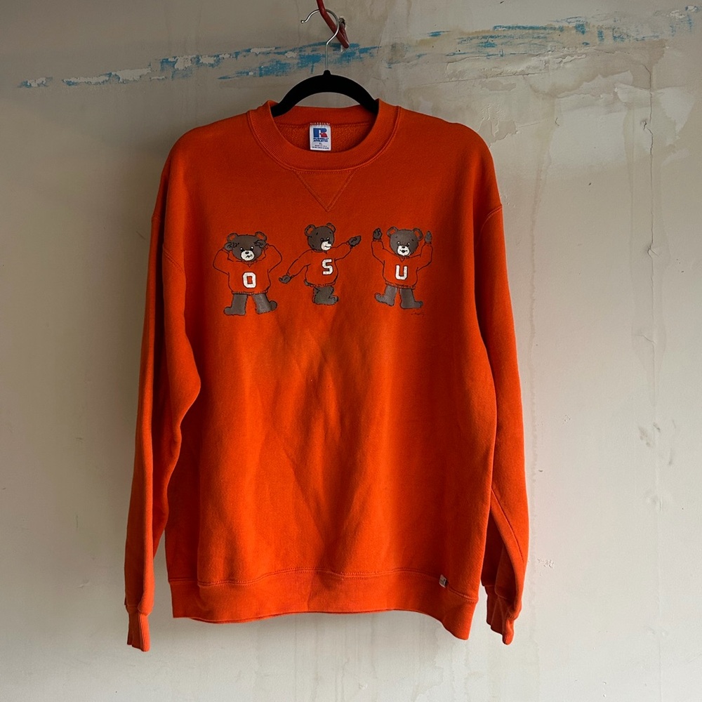 Orange Oregon State Bears Sweatshirt